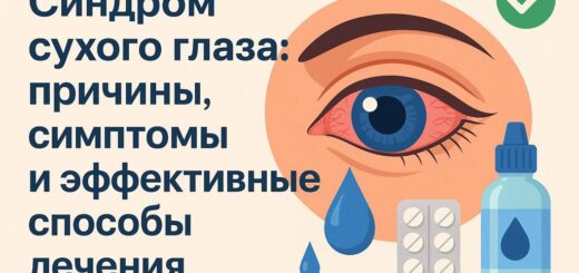 Сухость глаз