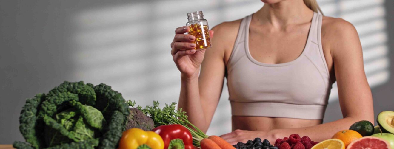 фрукты овощи девушка